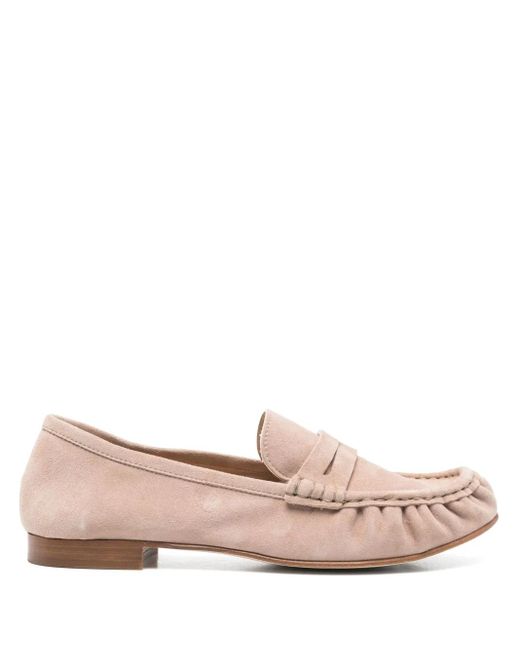 Thea Mika Pink Peri Loafers