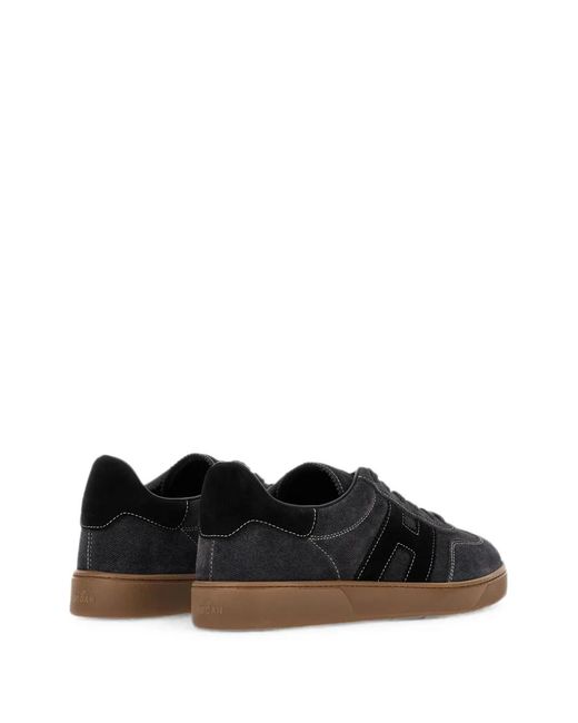 Hogan Black Cool Sneakers for men