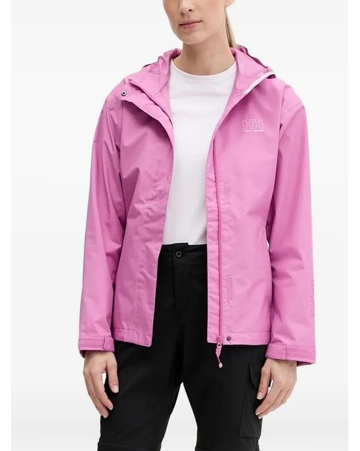Chaqueta con capucha Helly Hansen de color Pink