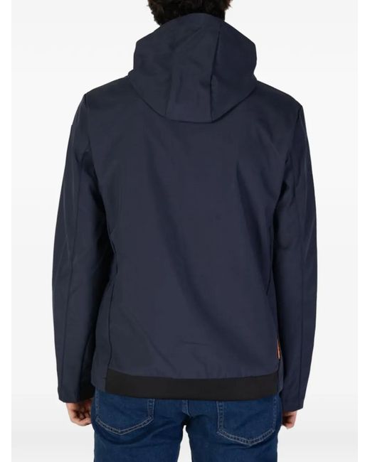 Suns Blue Softshell Hooded Jacket for men