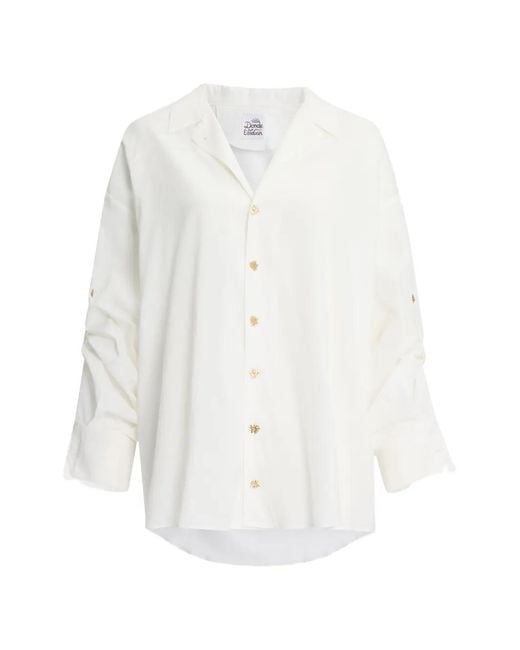 Donde Esteban White Voile Shirt