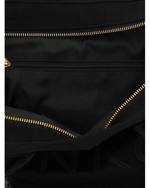 Pinko Black Medium Beach Fringed Shopper Tote Bag