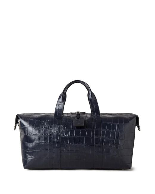 Mulberry Blue Heritage Medium Duffle Bag for men