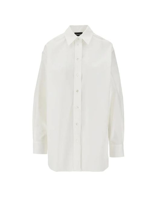 Emporio Armani White Oversized Shirt