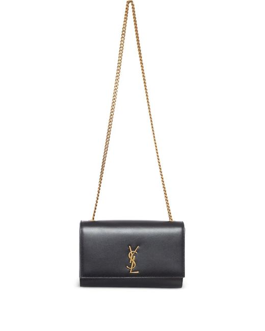 Saint Laurent White Kate Leather Shoulder Bag