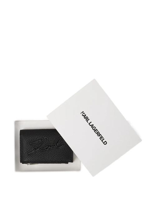Karl Lagerfeld K/skuare 財布 Black