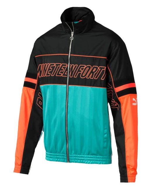 PUMA Blue Luxtg Track Jacket for men
