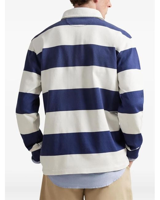 Polo Ralph Lauren Blue The Iconic Rugby Shirt for men