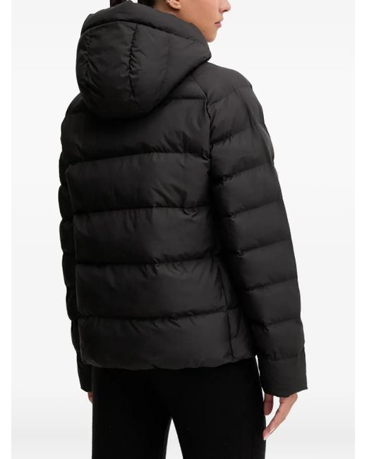 PUMA Black Hooded Puffer Jacket