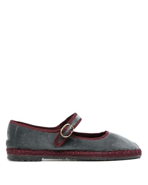 Flabelus Brown Georgina Ballerina Shoes
