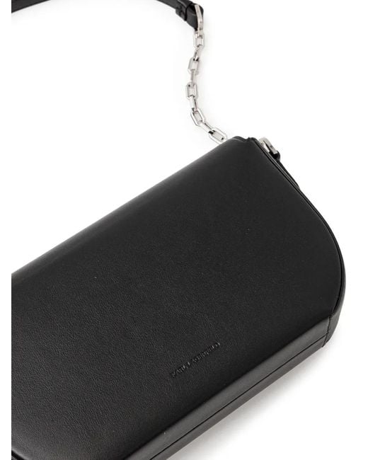Karl Lagerfeld Black K/Forever Shoulder Bag