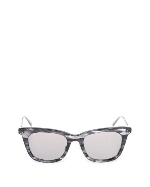 OAMC Gray Base Marbled-Effect Square-Frame Sunglasses for men