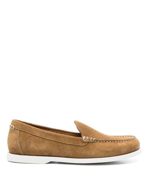Polo Ralph Lauren Brown Merton Venetian Loafers for men