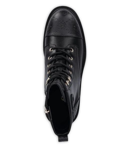 Guess レースアップブーツ Black