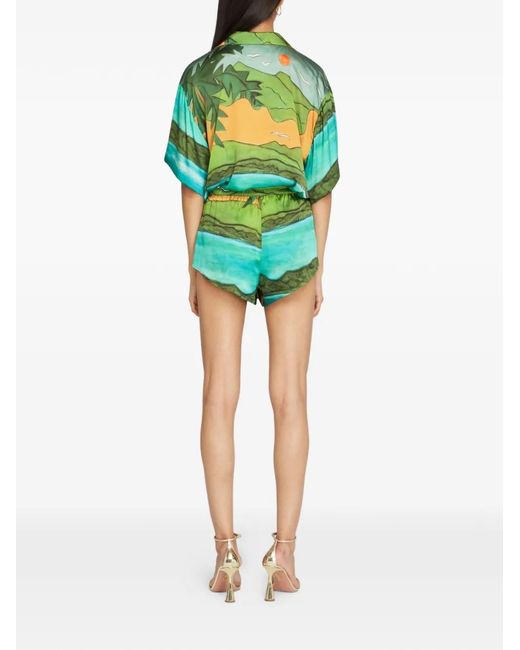 Donde Esteban Green Magdalena Shorts