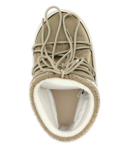 Moon Boot Icon Low Glance Snow Boots Natural