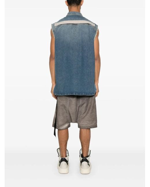 Rick Owens Blue Jackets for men