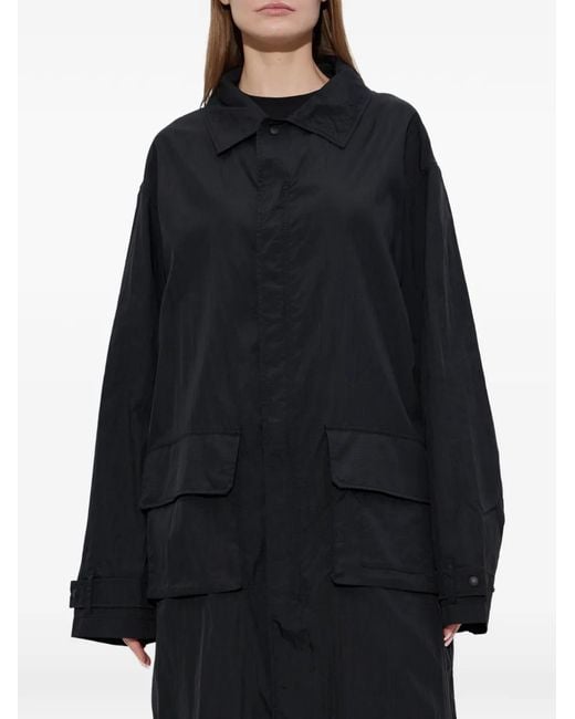 Y-3 Blue Flap-Pocket Jacket