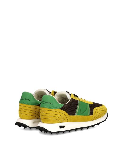 Philippe Model Yellow Sneakers for men