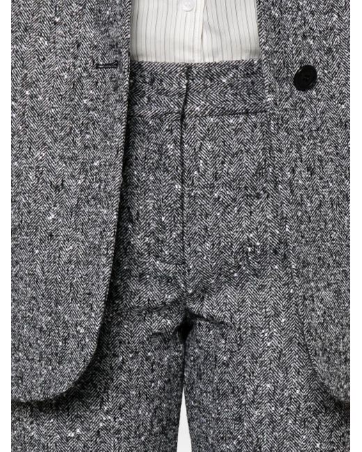 Ermanno Scervino Gray Tailored Trousers