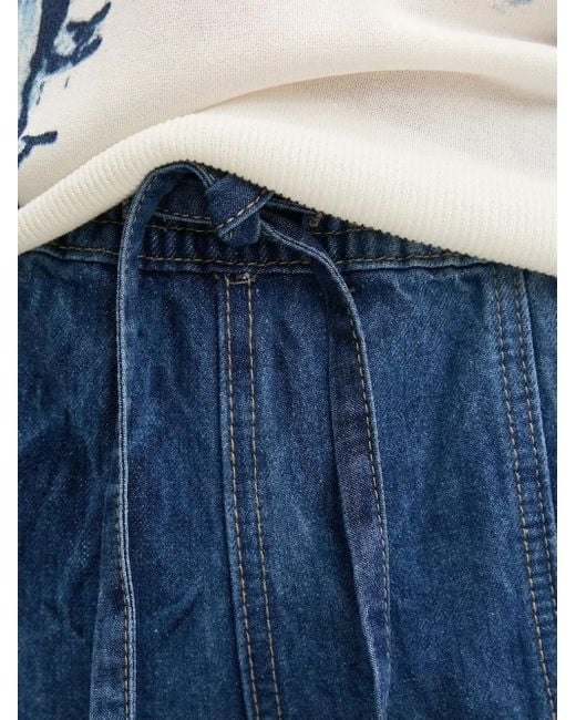 Desigual ドローストリング ジーンズ Blue