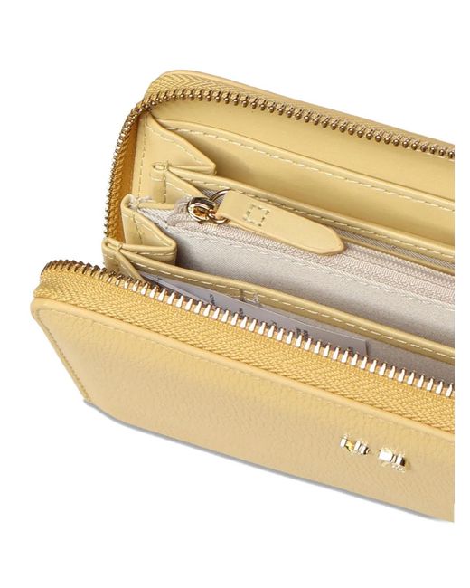 V73 Natural Keira Zip Wallet