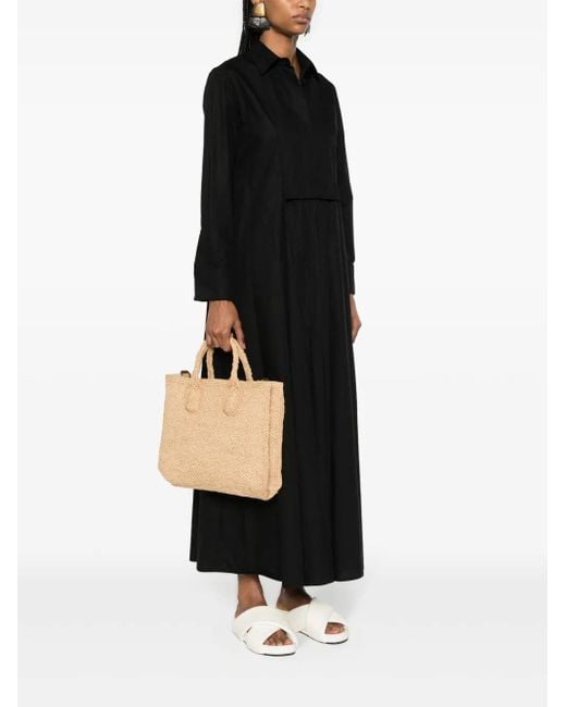 IBELIV Natural Rary Woven Tote Bag