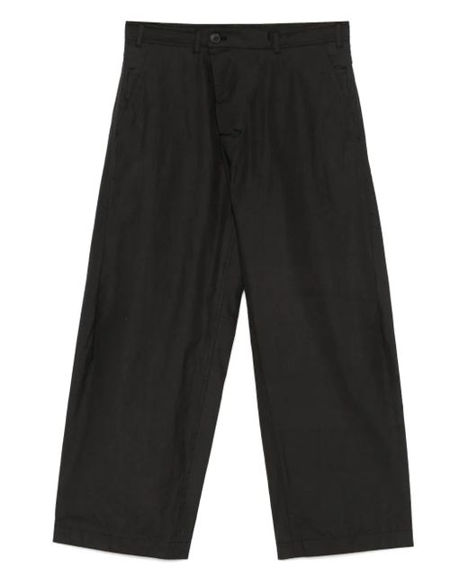 メンズ Jan Jan Van Essche コットンパンツ Black