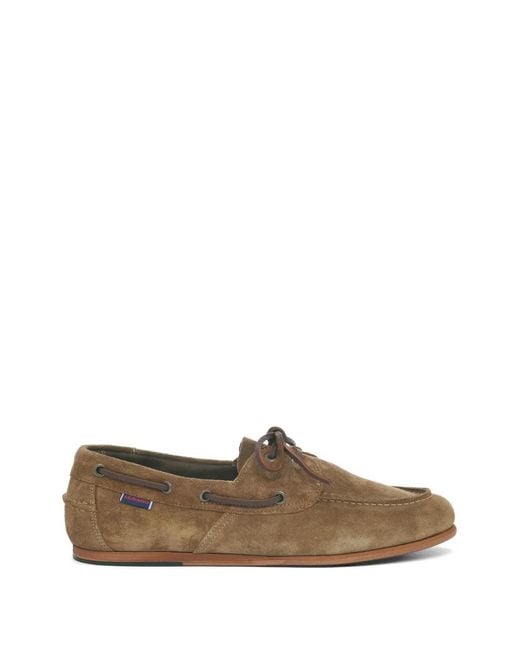 Sebago Brown Chaussures Bateau Owen for men