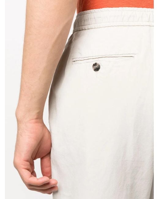 Officine Generale Natural Phil Lyocell-Blend Shorts for men