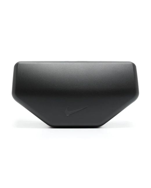 Nike Blue Brazen Fuel Rectangle-Frame Sunglasses