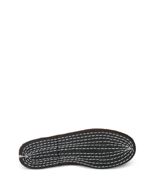 Fortela Brown Friulane Studs Ballet Flat