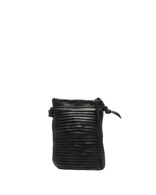 Sacoche Plissée À Détail De Nœud SOMMET en coloris Black