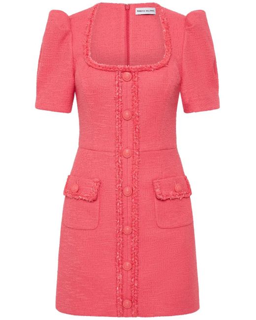 Robe Montana À Coupe Courte Rebecca Vallance en coloris Pink