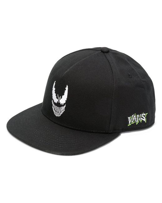 Vans Black X Marvel Venom Snapback Hat for men