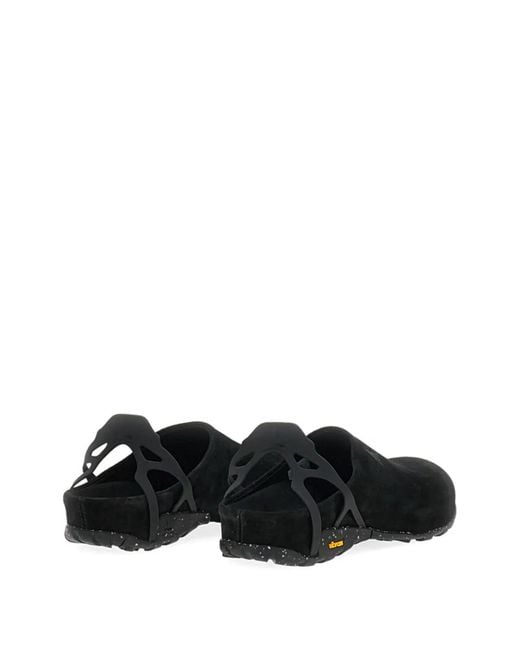 Roa Black Fedaia Suede Sneakers for men