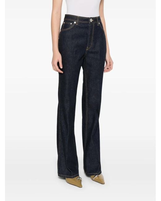 Lanvin Blue Flared Jeans