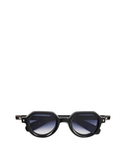 Sato Eyewear Blue Elnat Geometric-Frame Sunglasses for men
