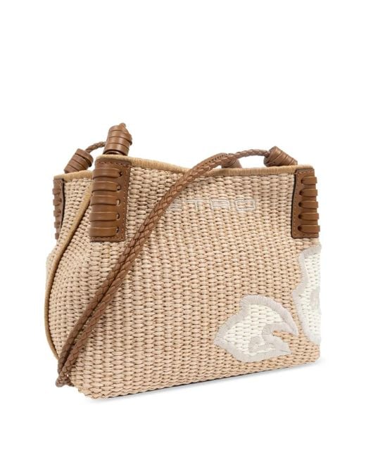 Etro Natural Shoulder Bag