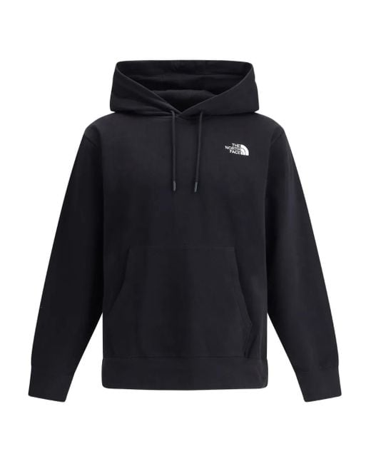 メンズ The North Face ロゴ パーカー Blue