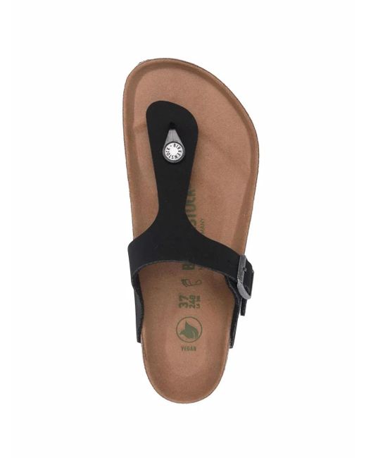 Birkenstock Brown Gizeh Bs Birko-flor Birkibuc Sandal