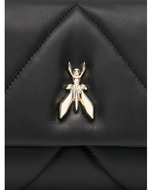 Clutch Trapuntata Fly di Patrizia Pepe in Black