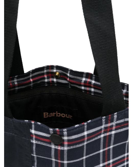 Barbour Transport Patchwork-Tote Bag in Black für Herren