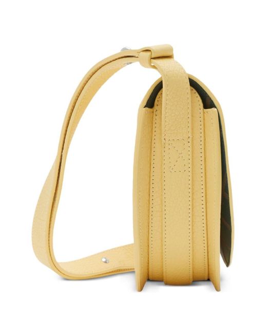Burberry Natural Rocking Horse Leather Crossbody Bag