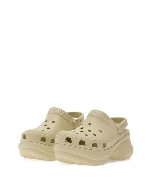 CROCSTM Natural Bae Platform Mules