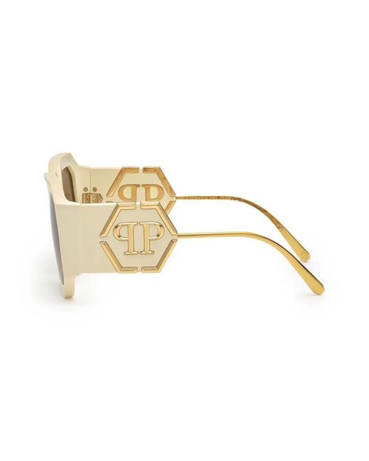 Philipp Plein Natural Diva Oversize-Frame Sunglasses