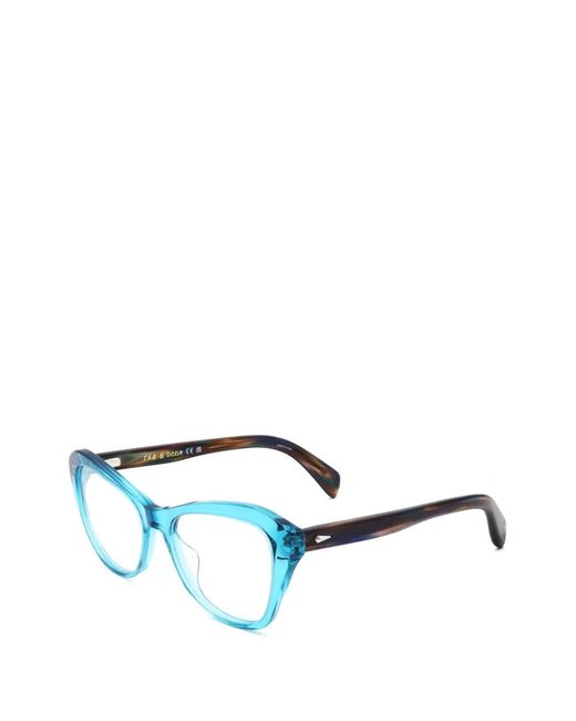Occhiali Cat-Eye di Rag & Bone in Blue