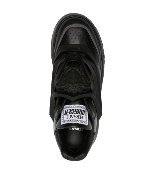 Versace Odissea Slip-on Sneakers in het Black voor heren