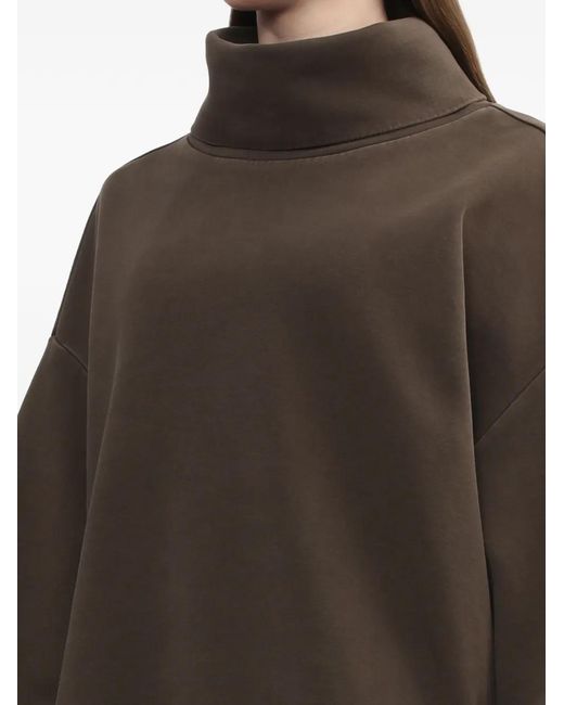 A Bathing Ape Brown Turtleneck Sweatshirt