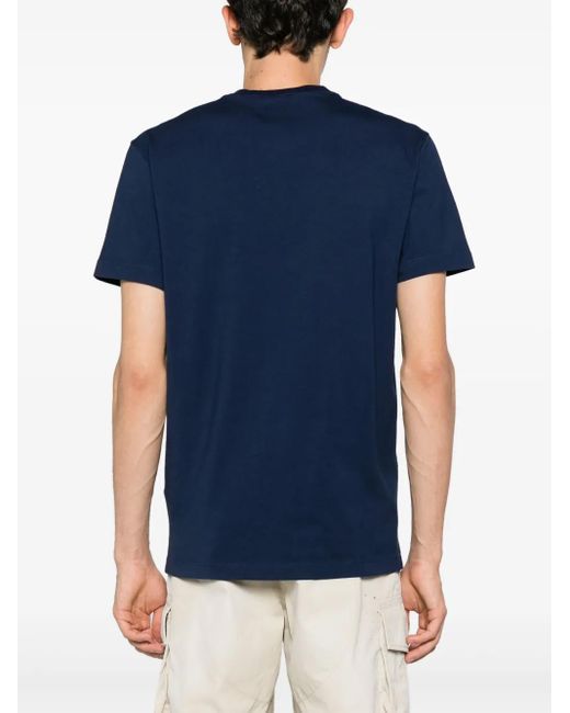 メンズ DSquared² ロゴ Tシャツ Blue